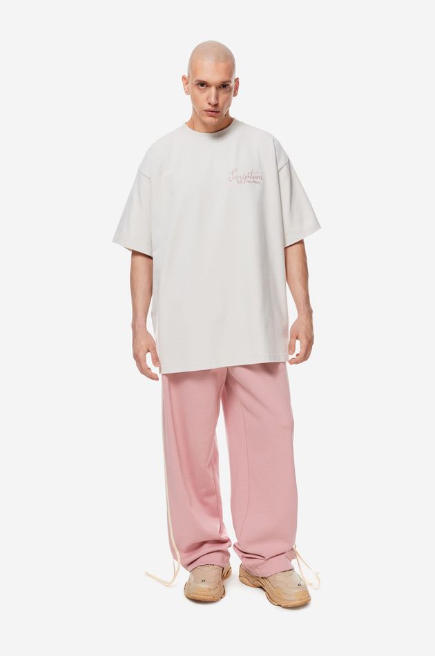 Оверсайз футболка с принтом