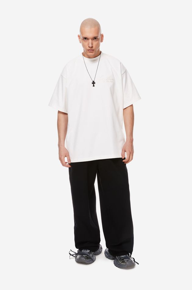 Оверсайз футболка с принтом