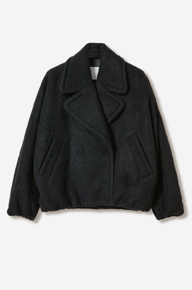 Пальто из фактурной шерсти ‘ Block coat ‘