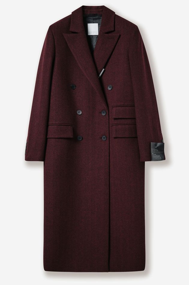 Удлиненное пальто