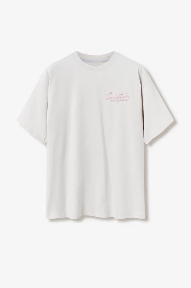 Оверсайз футболка с принтом