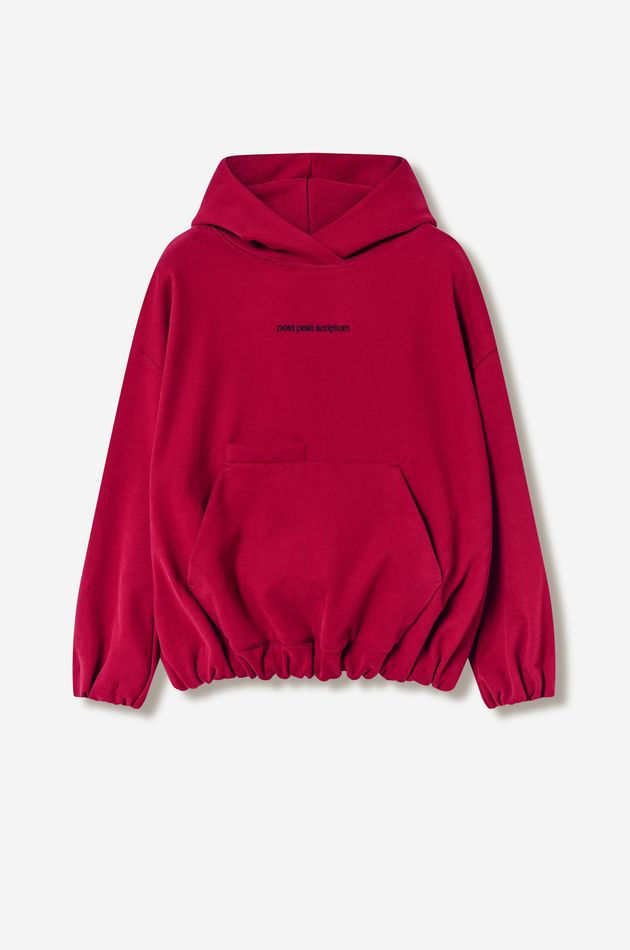 Хлопковый худи с логотипом