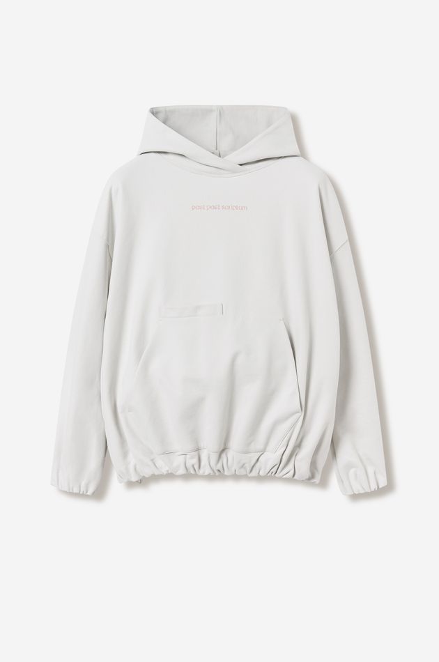 Хлопковый худи с логотипом