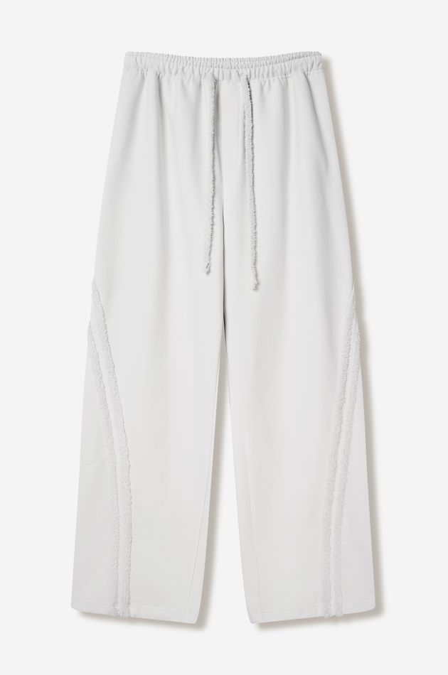 Брюки с текстурными лампасами