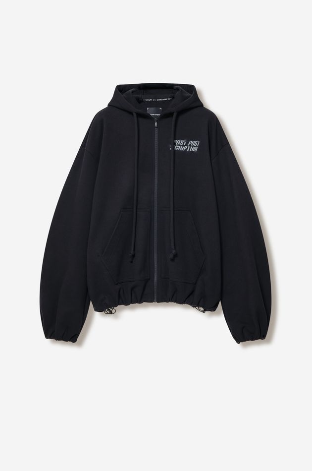 Digital Rose Зип Худи Оверсайз