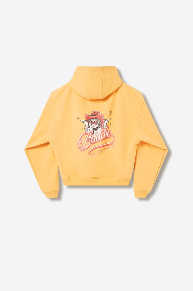 Худи С Принтом "BADDIE"