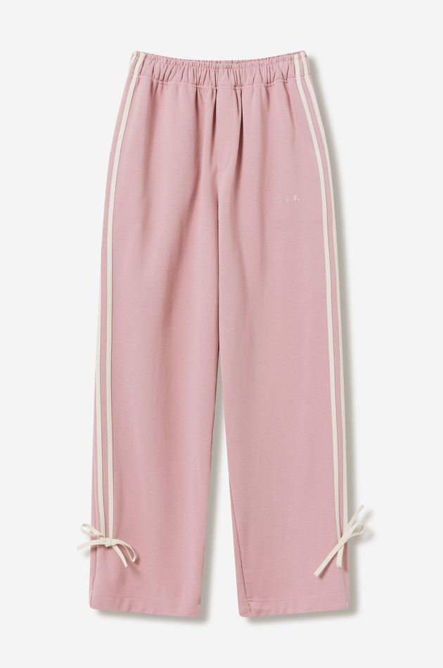 Брюки свободного кроя с лампасами