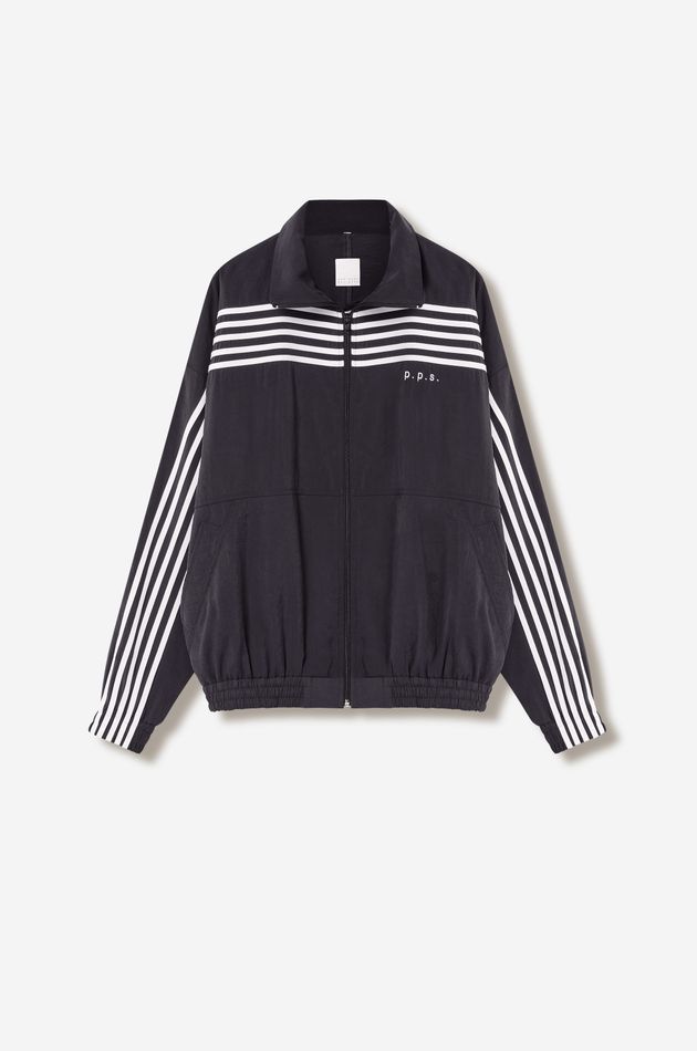 Оверсайз куртка с лампасами