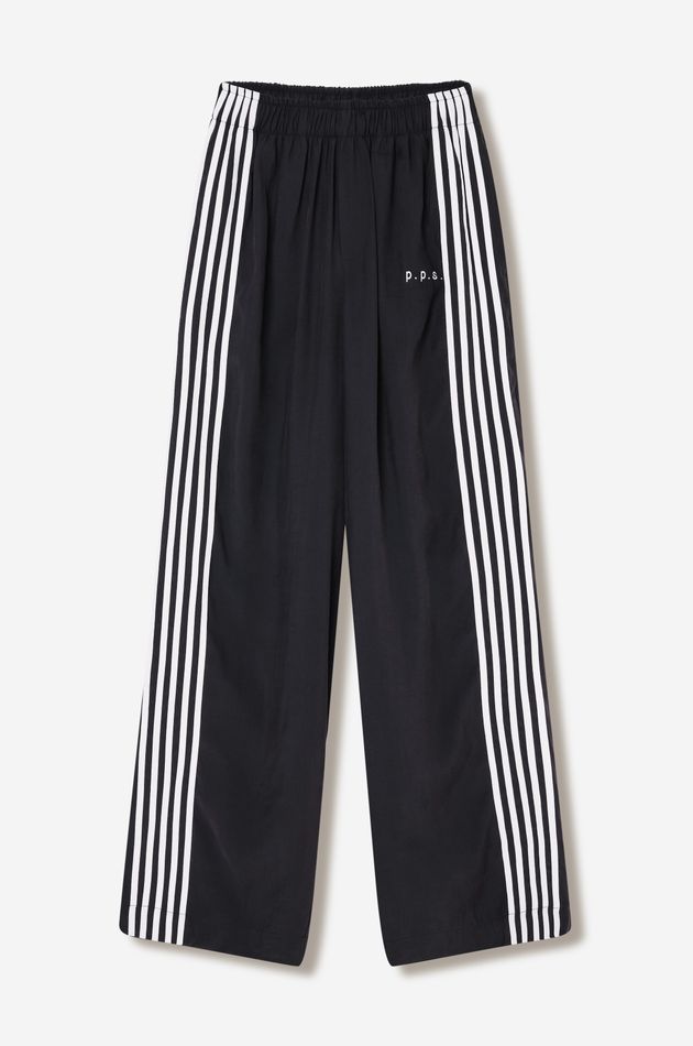 Широкие брюки  с лампасами