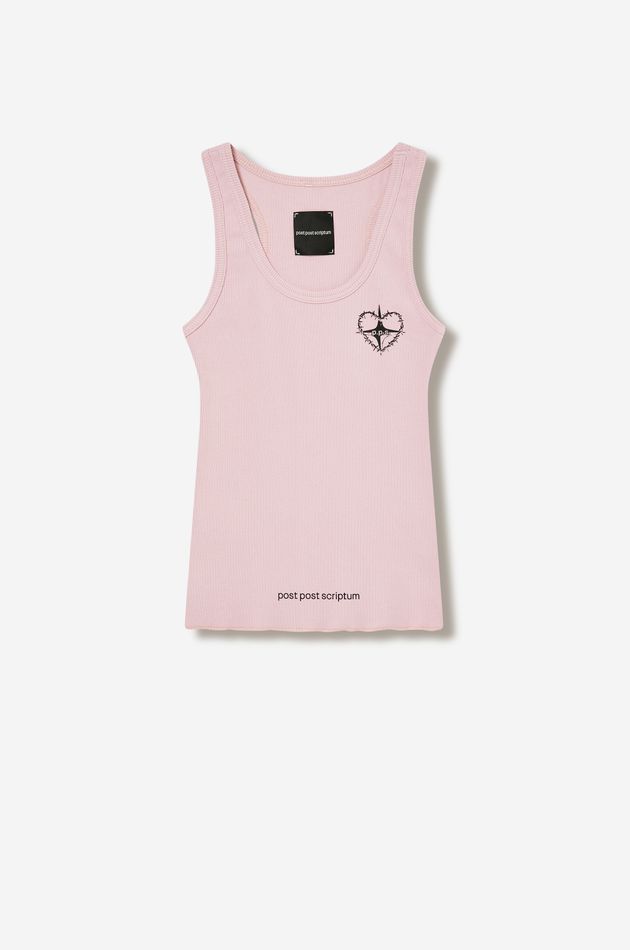 Хлопковая Майка "HEART"