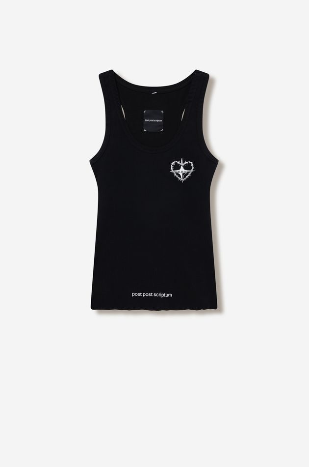 Хлопковая Майка "HEART"