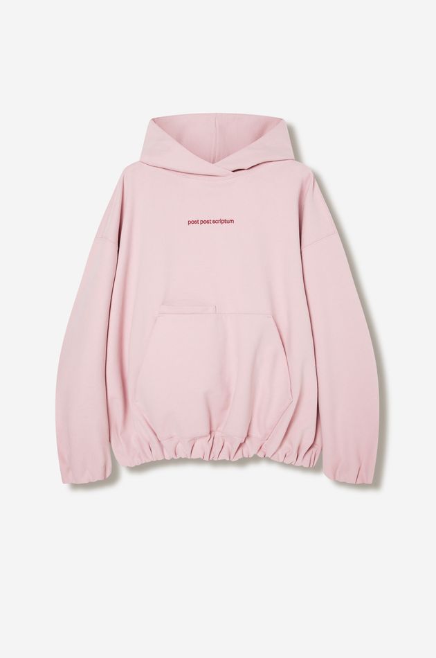 Хлопковый худи с логотипом