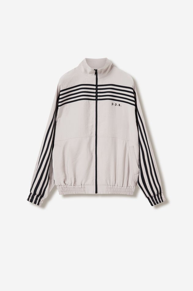 Оверсайз куртка с лампасами